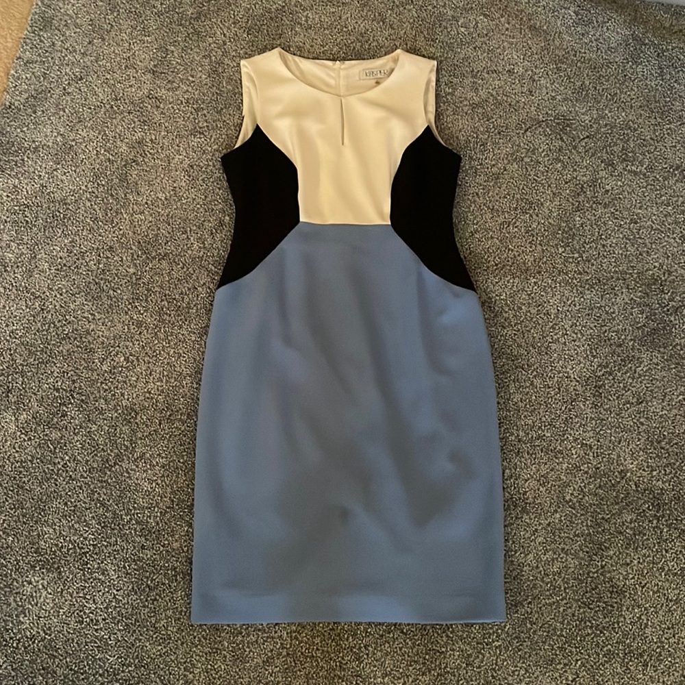 Multicolored office dress